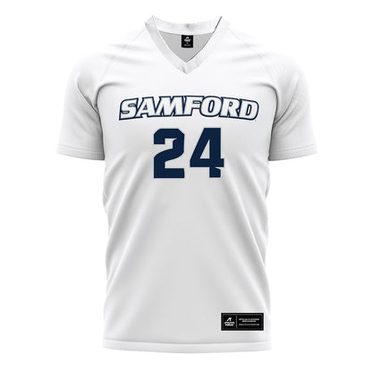 Samford - NCAA Women's Soccer : Mary-Ainsley Alack - White Soccer Jersey