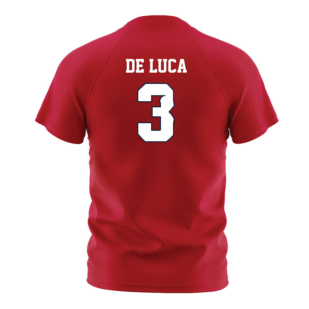 Samford - NCAA Women's Soccer : Samantha De Luca - Red Soccer Jersey