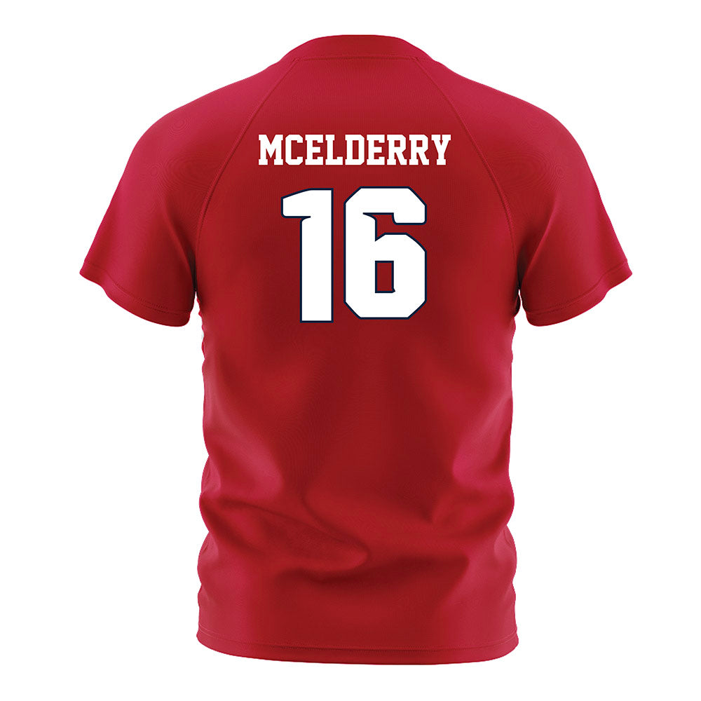 Samford - NCAA Women's Soccer : Brigid McElderry - Red Soccer Jersey