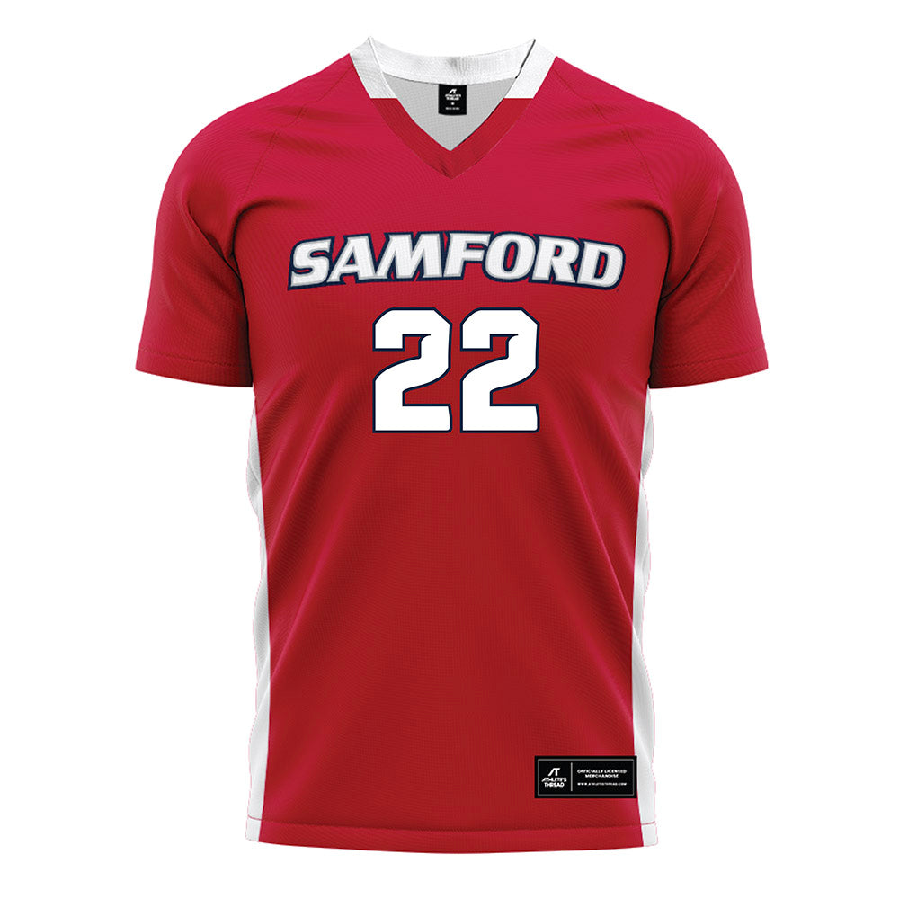 Samford - NCAA Women's Soccer : Brooklyn Miller - Red Soccer Jersey