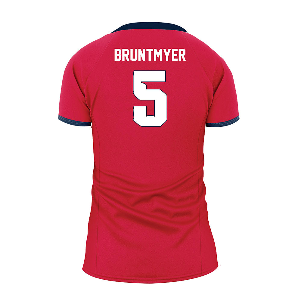 Samford - NCAA Women's Volleyball : Shea Bruntmyer - Red Volleyball Jersey-1