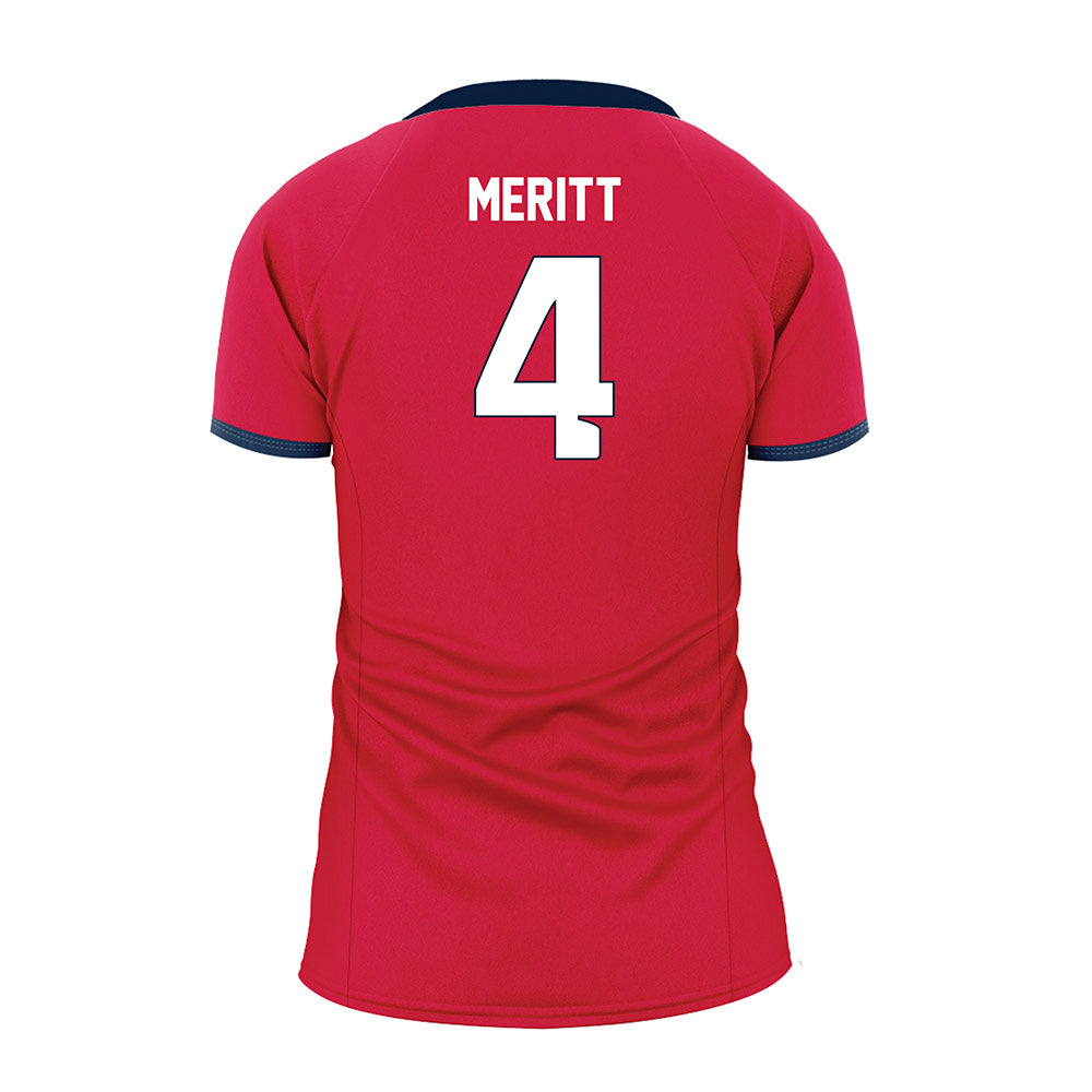 Samford - NCAA Women's Volleyball : Kaleigh Meritt - Red Volleyball Jersey