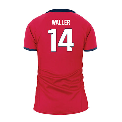 Samford - NCAA Women's Volleyball : Sydney Waller - Red Volleyball Jersey-1