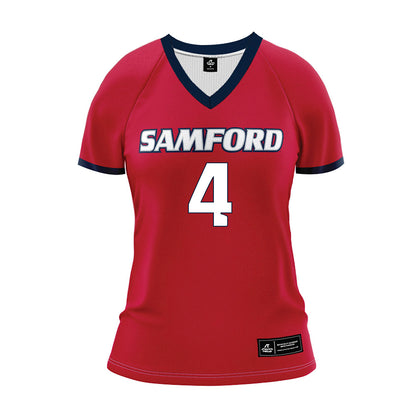 Samford - NCAA Women's Volleyball : Kaleigh Meritt - Red Volleyball Jersey