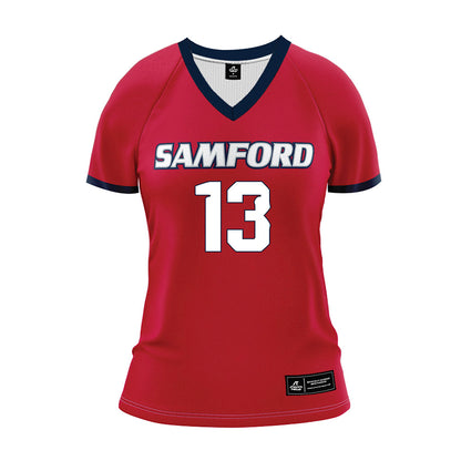 Samford - NCAA Women's Volleyball : Ally Cordes - Red Volleyball Jersey