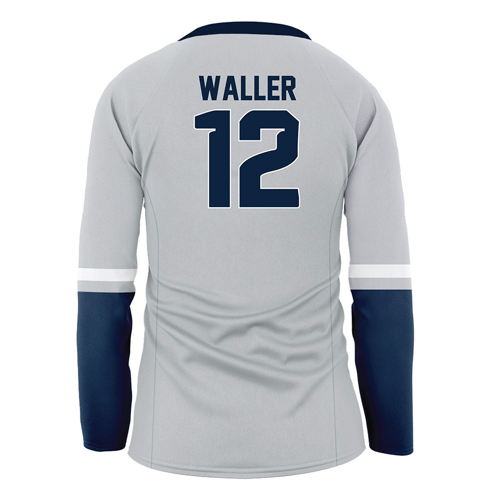 Samford - NCAA Women's Volleyball : Sydney Waller - Grey Volleyball Jersey-1