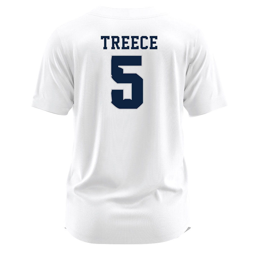 Samford - NCAA Softball : Olivia Treece - White Jersey-1