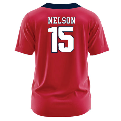 Samford - NCAA Softball : Lindsey Nelson - Red Jersey