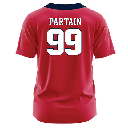 Samford - NCAA Softball : Jordyn Partain - Red Jersey