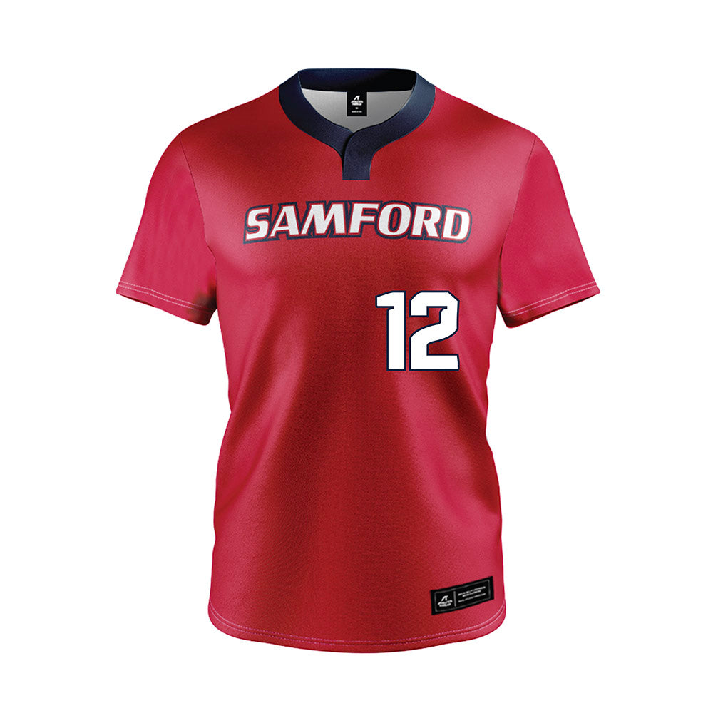 Samford - NCAA Softball : Shannon Weems - Red Jersey