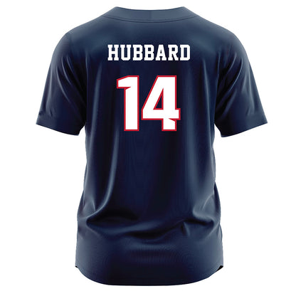 Samford - NCAA Softball : Joi Hubbard - Navy Jersey-1