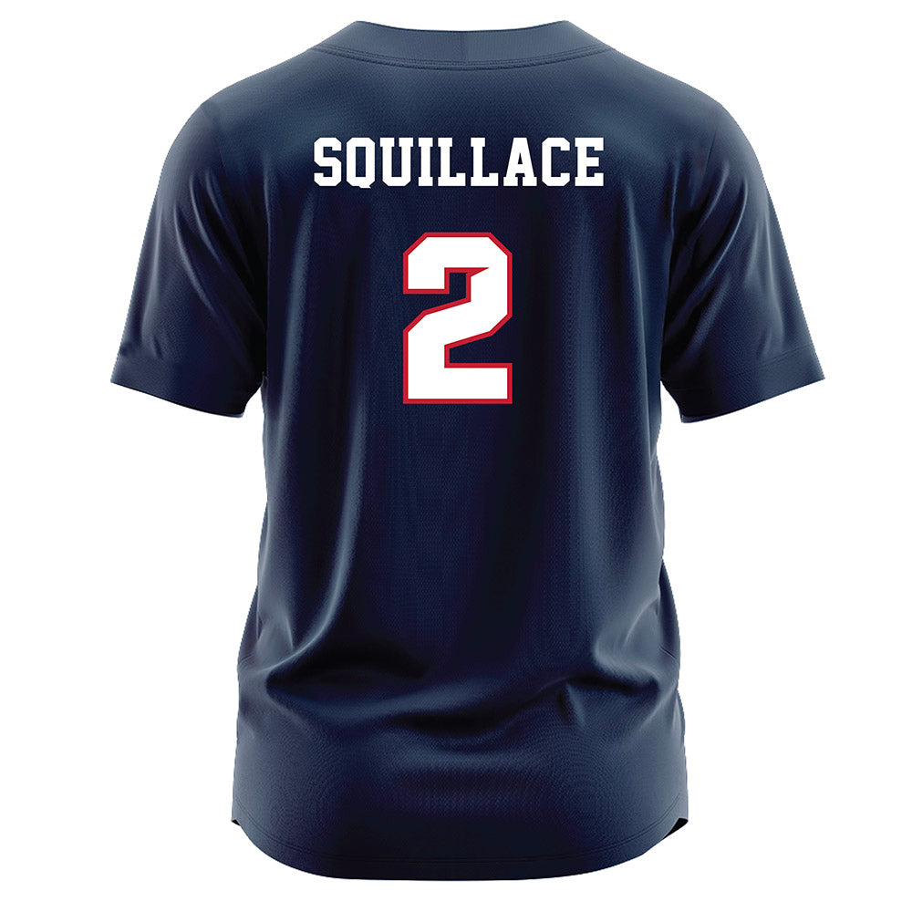 Samford - NCAA Softball : Sarah Squillace - Navy Jersey