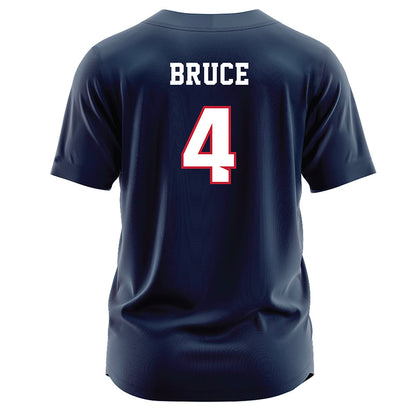 Samford - NCAA Softball : Grier Bruce - Navy Jersey