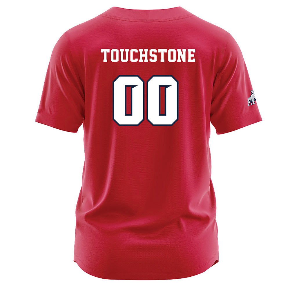Samford - NCAA Baseball : Bray Touchstone - Red Jersey-1