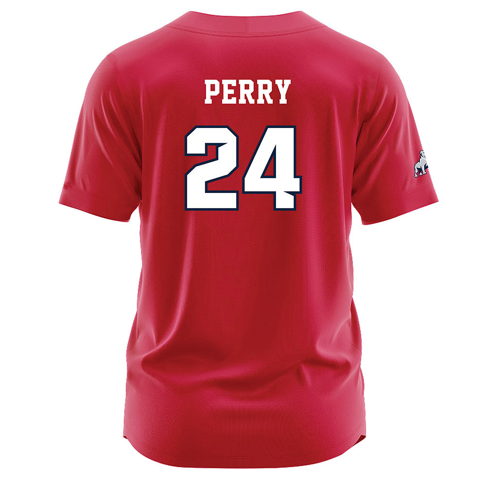 Samford - NCAA Baseball : Hayden Perry - Red Jersey