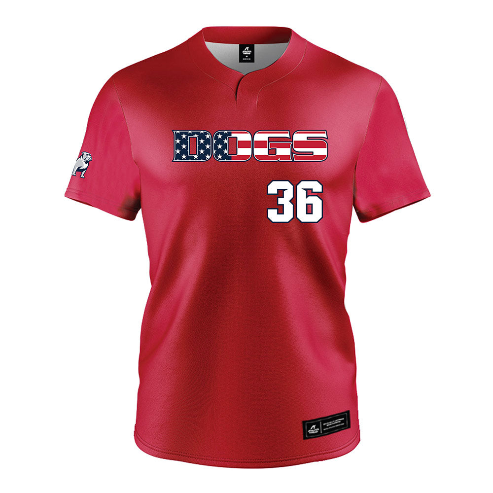 Samford - NCAA Baseball : Adam Roth - Red Jersey