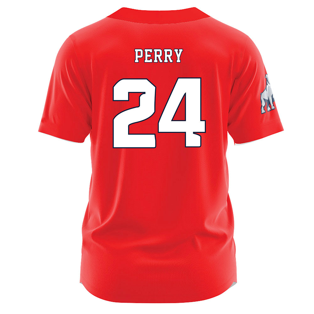 Samford - NCAA Baseball : Hayden Perry - Red Jersey