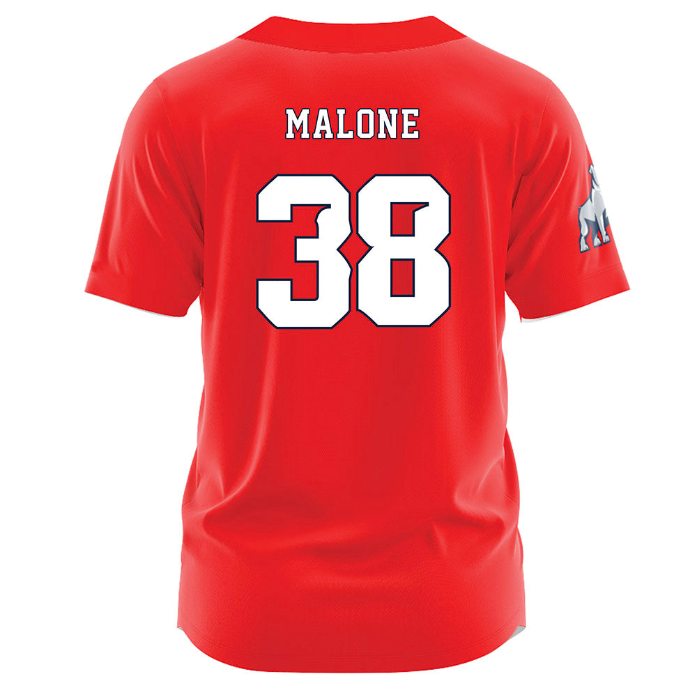 Samford - NCAA Baseball : John Malone - Red Jersey