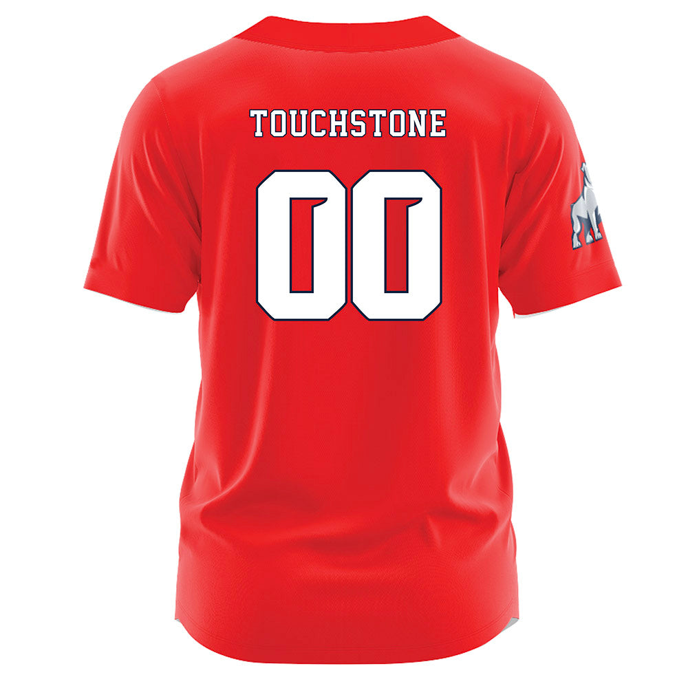 Samford - NCAA Baseball : Bray Touchstone - Red Jersey-1
