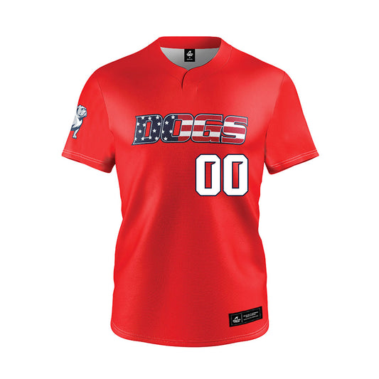 Samford - NCAA Baseball : Bray Touchstone - Red Jersey-0