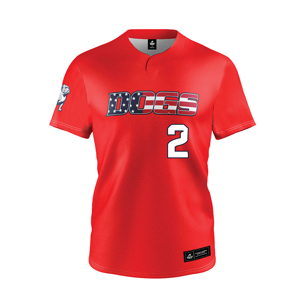 Samford - NCAA Baseball : Cade Carr - Red Jersey-0