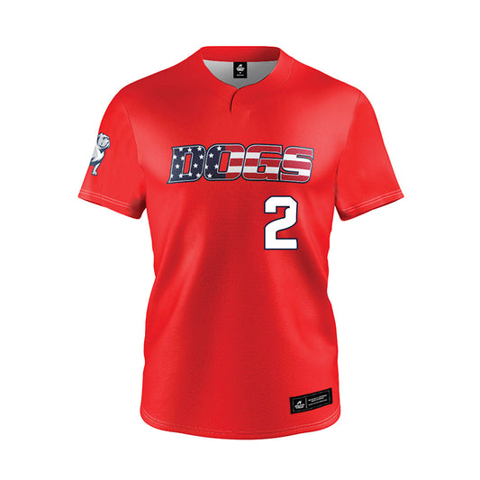 Samford - NCAA Baseball : Cade Carr - Red Jersey-0