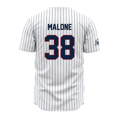 Samford - NCAA Baseball : John Malone - Pinstripe Jersey-1