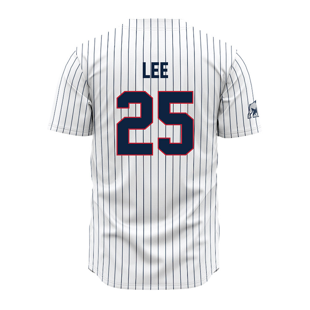 Samford - NCAA Baseball : Joseph Lee - Pinstripe Jersey-1