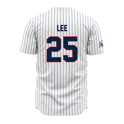 Samford - NCAA Baseball : Joseph Lee - Pinstripe Jersey-1