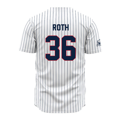 Samford - NCAA Baseball : Adam Roth - Pinstripes Jersey