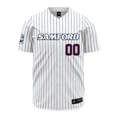 Samford - NCAA Baseball : Bray Touchstone - Pinstripe Jersey-0