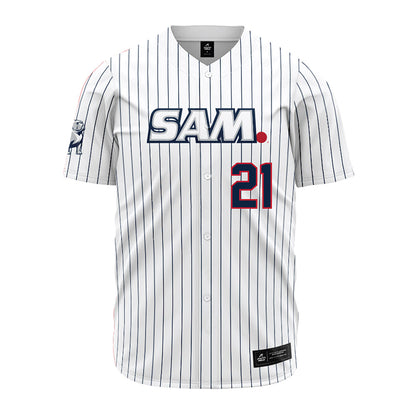 Samford - NCAA Baseball : Bear Horowicz - Pinstripes Jersey