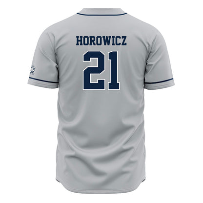 Samford - NCAA Baseball : Bear Horowicz - Grey Jersey-1