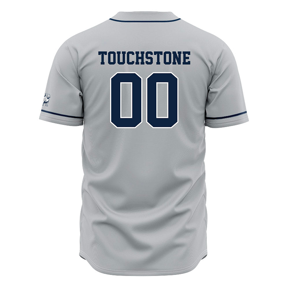 Samford - NCAA Baseball : Bray Touchstone - Grey Jersey-1