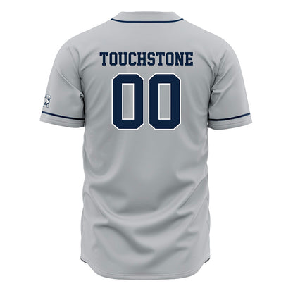 Samford - NCAA Baseball : Bray Touchstone - Grey Jersey-1