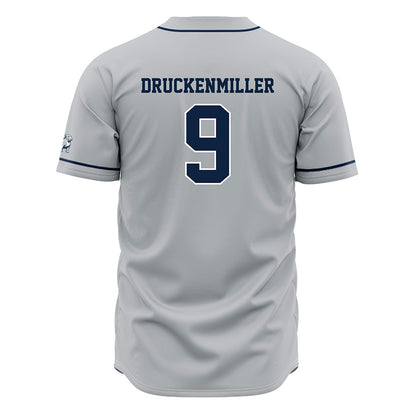 Samford - NCAA Baseball : Drew Druckenmiller - Grey Jersey-1