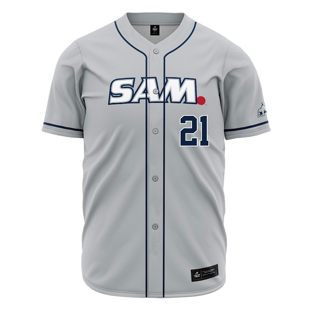 Samford - NCAA Baseball : Bear Horowicz - Grey Jersey