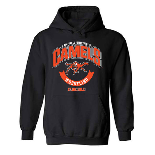 Campbell - NCAA Wrestling : Oliver Fairchild - Classic Fashion Shersey Hooded Sweatshirt-0