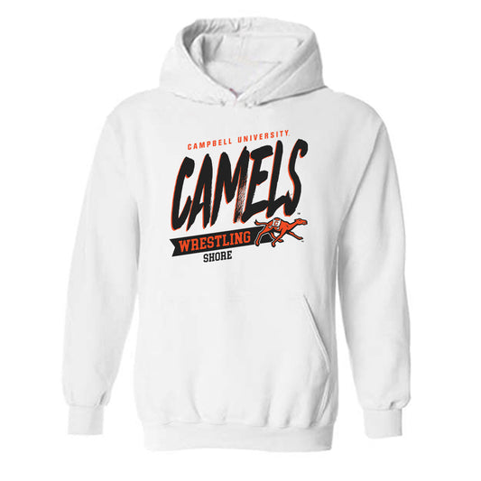 Campbell - NCAA Wrestling : Cooper Shore - Classic Fashion Shersey Hooded Sweatshirt