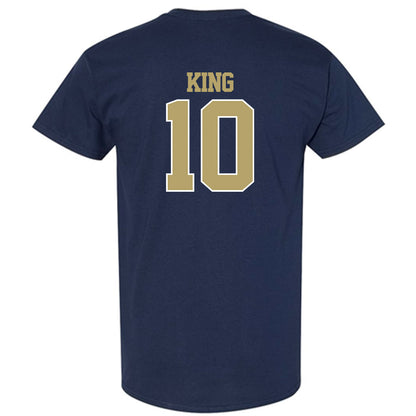 Georgia Tech - NCAA Football : Haynes King - Classic Fashion Shersey T-Shirt-1