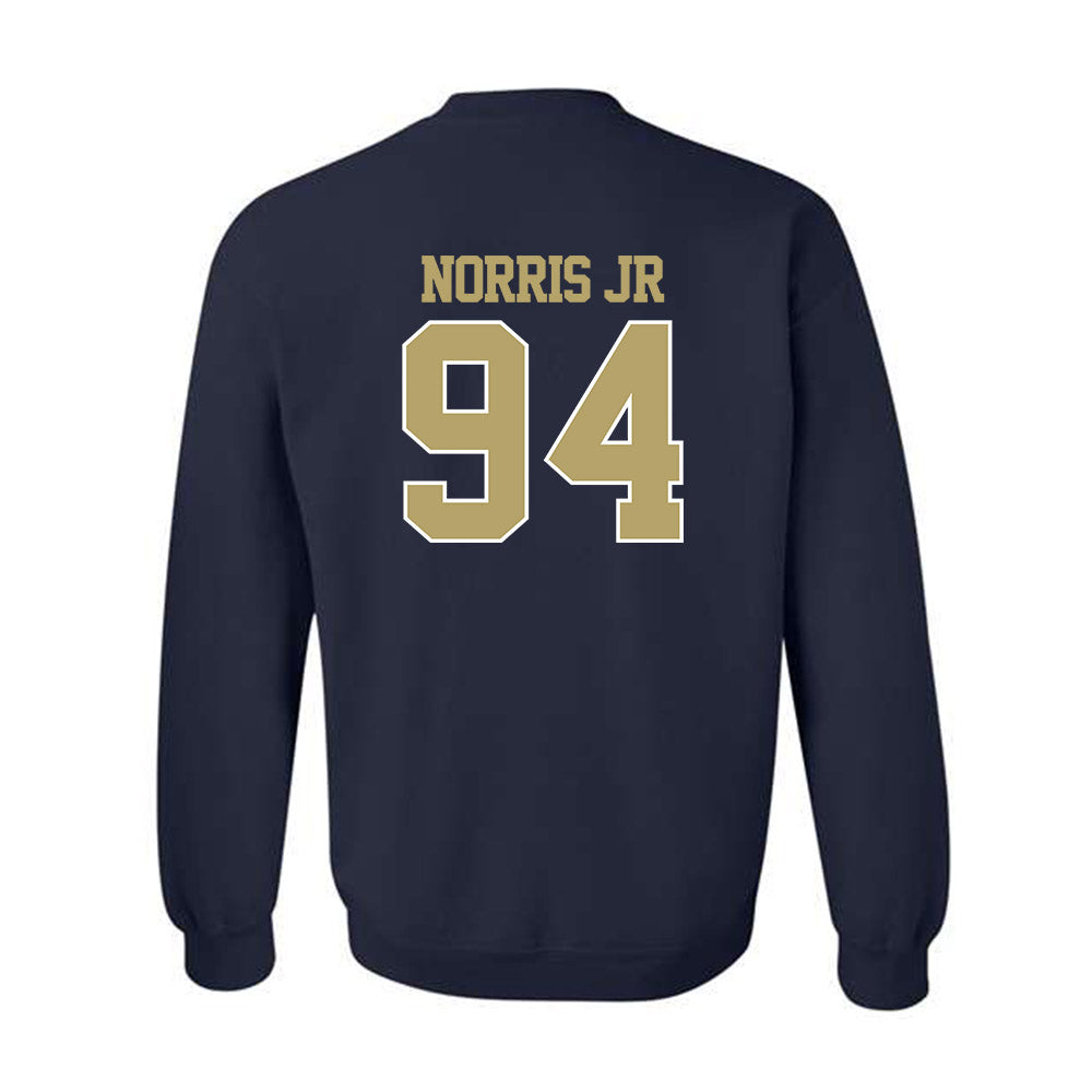 Georgia Tech - NCAA Football : Derry Norris Jr - Classic Fashion Shersey Crewneck Sweatshirt-1