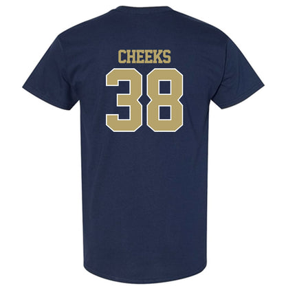 Georgia Tech - NCAA Football : A'J Cheeks - Classic Fashion Shersey T-Shirt-1