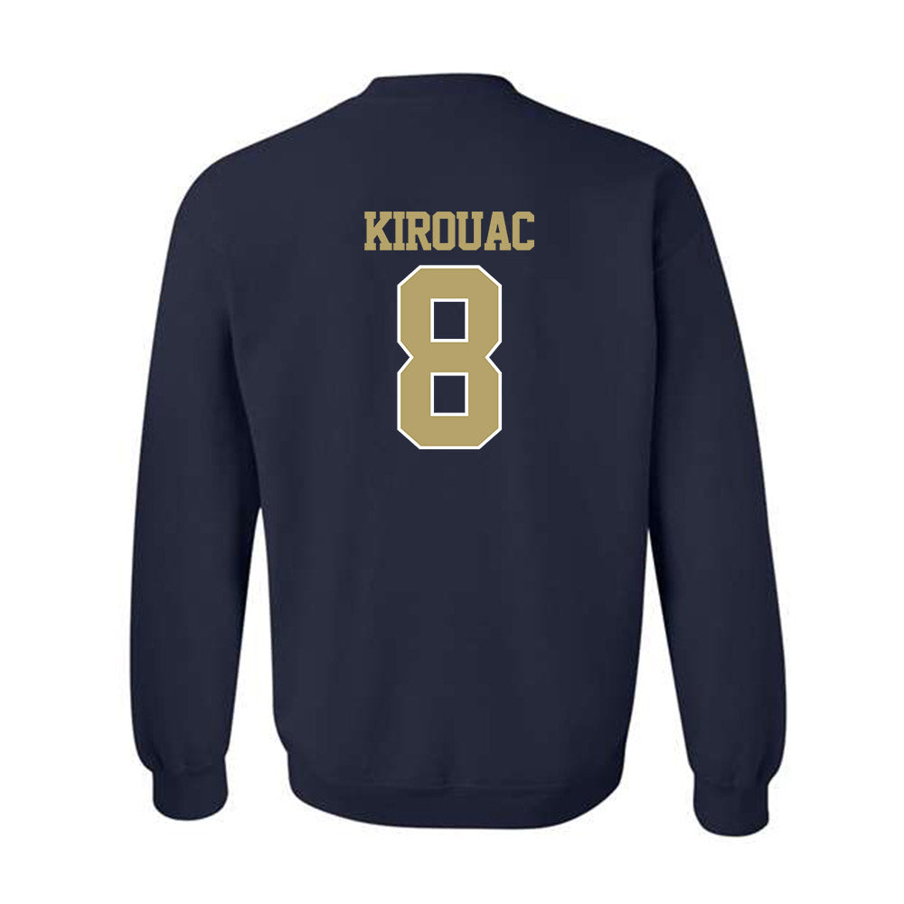 Georgia Tech - NCAA Men's Basketball : Cole Kirouac - Classic Fashion Shersey Crewneck Sweatshirt-1