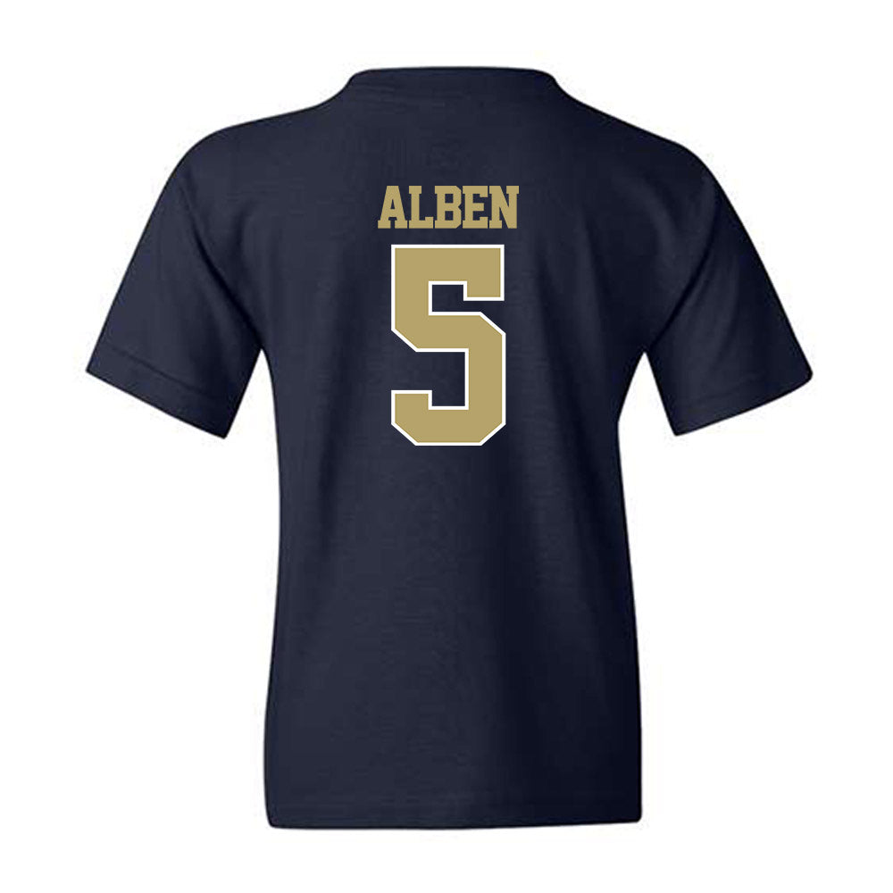 Georgia Tech - NCAA Women's Basketball : Catherine Alben - Classic Fashion Shersey Youth T-Shirt-1