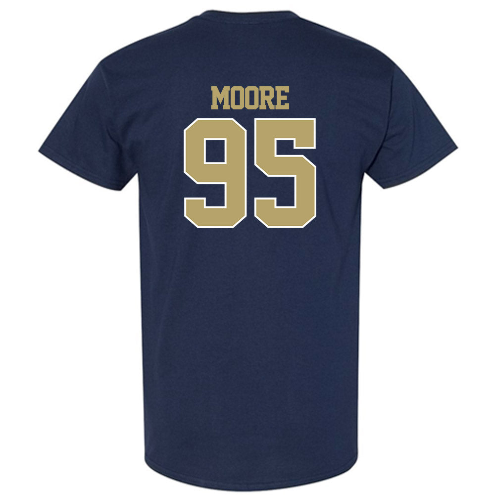 Georgia Tech - NCAA Football : Jason Moore - Classic Fashion Shersey T-Shirt-1