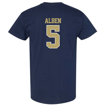 Georgia Tech - NCAA Women's Basketball : Catherine Alben - Classic Fashion Shersey T-Shirt-1