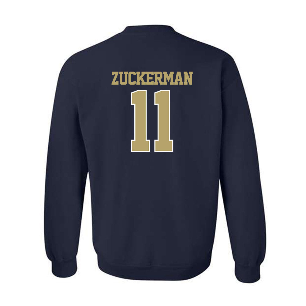 Georgia Tech - NCAA Baseball : Ryan Zuckerman - Classic Fashion Shersey Crewneck Sweatshirt-1