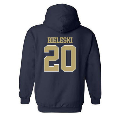 Georgia Tech - NCAA Women's Volleyball : Laura Bieleski - Classic Fashion Shersey Hooded Sweatshirt-1
