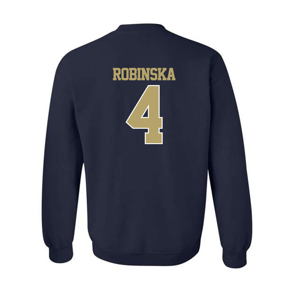 Georgia Tech - NCAA Women's Volleyball : Gabriela Robinska - Classic Fashion Shersey Crewneck Sweatshirt-1