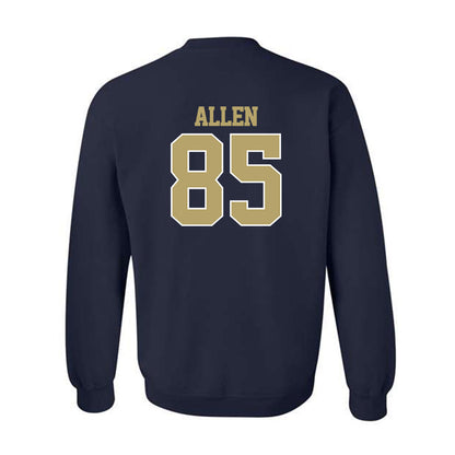 Georgia Tech - NCAA Football : Jordan Allen - Classic Fashion Shersey Crewneck Sweatshirt-1